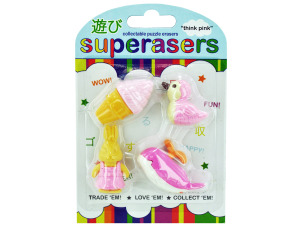 think pink erasers