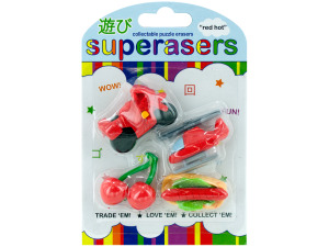 red hot erasers