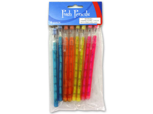 Push pencils, pack of 8