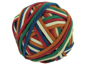 Rubber band ball