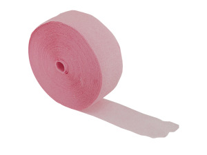 150ft x 1.75 inch rose petal crepe streamer