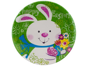 8 pack 8.75 inch hoppy bunny paper plates