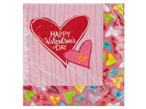 18 pack 12.875 x 12.75 inch candy crush lunch napkins
