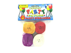 Party streamer set