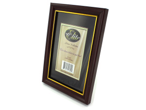 4" x 6" Wood tone photo frame