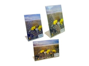 Choice of stand-up clear photo frames
