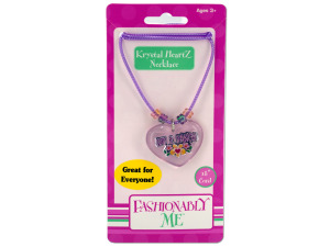 "Luv 2 Dance" heart necklace