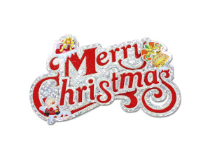 "Merry Christmas" sign