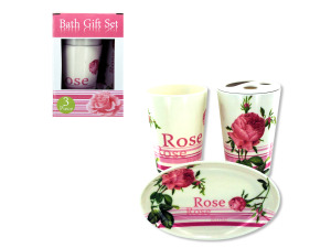 Melamine bath gift set