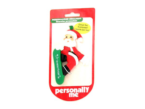 1st Christmas Santa ornament