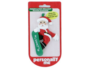 "2007" Santa ornament