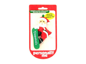 "Grandma" Santa ornament
