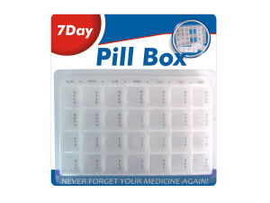 7-day pill box