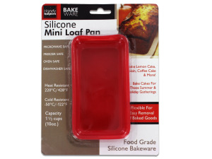 Silicone bake ware