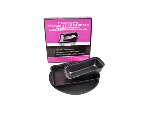 Cake pan set, 3 pieces