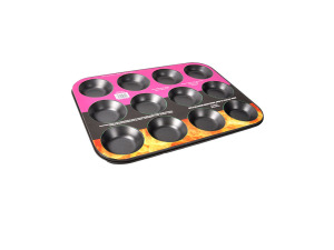 12-cup shallow muffin pan