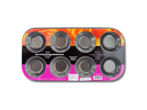 8-cup shallow muffin pan