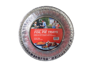 Foil pie trays, pack of 4
