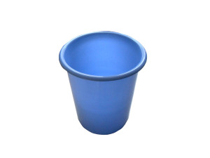 Plastic trashcan, assorted colors
