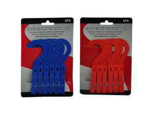 Hang and dry clothes pins, pack of 6