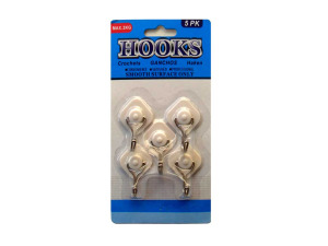 Wall hooks, package of 3