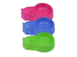 Cat shaped pet bowl