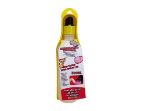 Portable dog water bottle