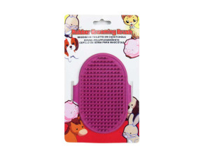 Rubber pet grooming brush