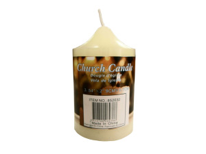 Church pillar candle, 8 hours