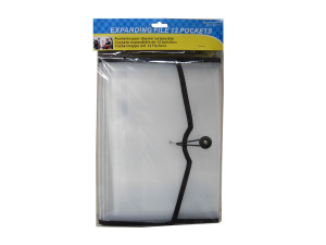 Expanding pocket file folder