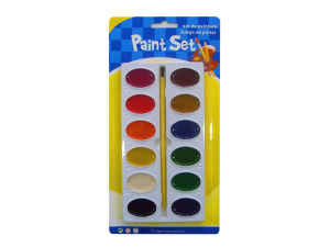 Watercolor paint set