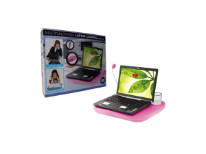 Laptop cushion with LED light