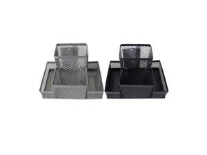 Desk organizer with 4 compartments