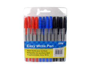 Pens, pack of 12 assorted colors