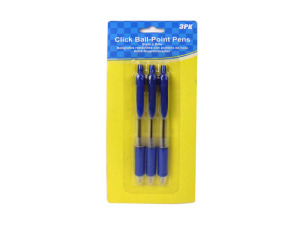 Ballpoint pens, pack of 3