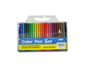Marker pen set, pack of 24