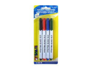 CD/DVD markers, pack of 4