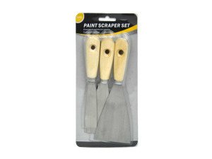 Paint scraper set, pack of 3