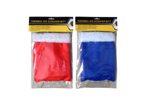 Ice scraper mitt