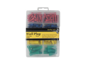 Screw anchors for walls, pack of 110