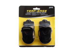 Clean touch mouse traps, pack of 2