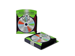 CD holder for 24 discs