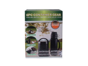 Thermos set, 6 pieces