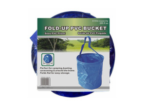 Fold-up PVC bucket