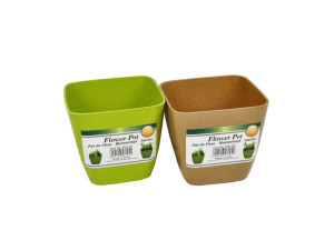 Square flower pots