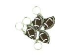 "I Love Football" Key Chains