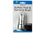 Battery post terminal cleaner