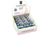 4 pack travel manicure set