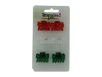 Small glitter jaw clips