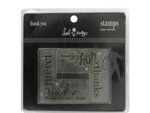 clear stamp corners thank you